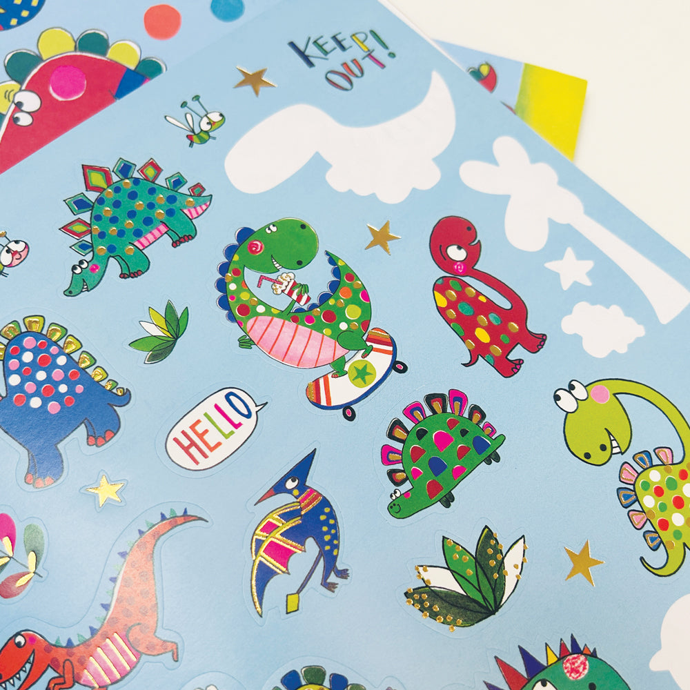 Rachel Ellen Sticker Scene Books - Dinosaur