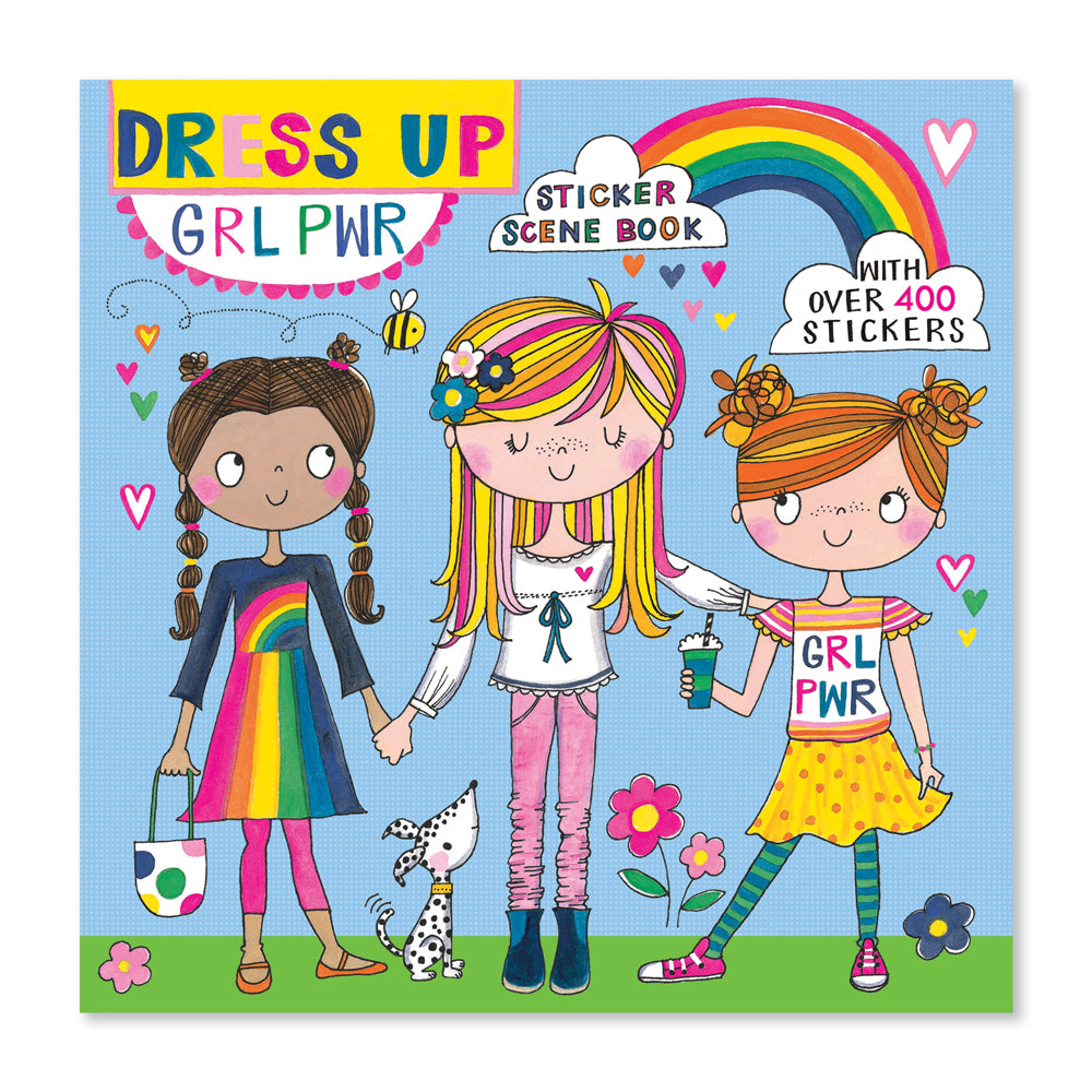 Rachel Ellen Sticker Scene Book - GRL PWR