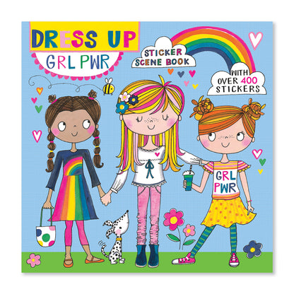 Rachel Ellen Sticker Scene Book - GRL PWR
