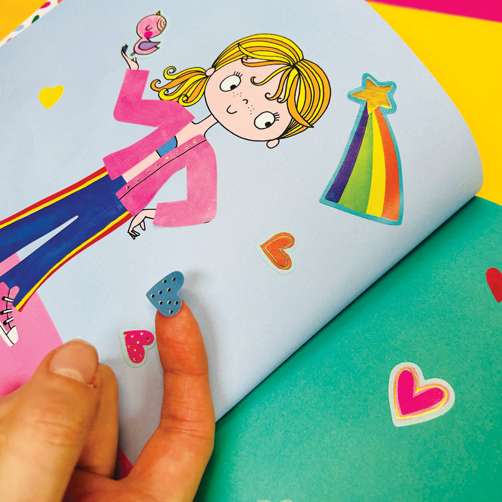 Rachel Ellen Sticker Scene Book - GRL PWR