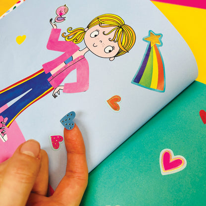Rachel Ellen Sticker Scene Book - GRL PWR