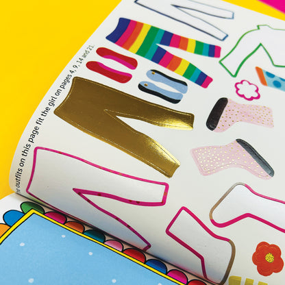 Rachel Ellen Sticker Scene Book - GRL PWR