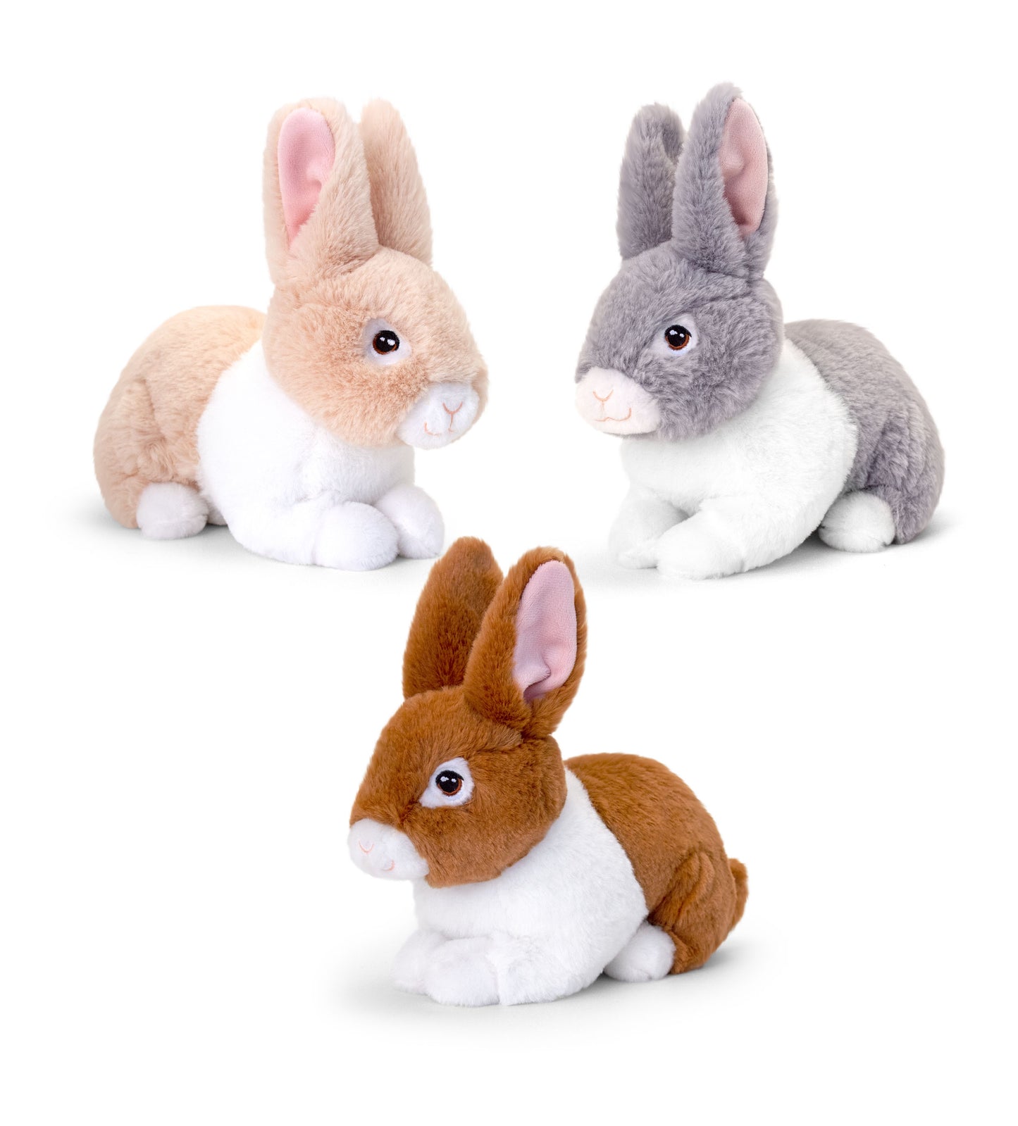 Keel Toys 25cm Keeleco Bunnies 3 Asstd (1 Chosen)