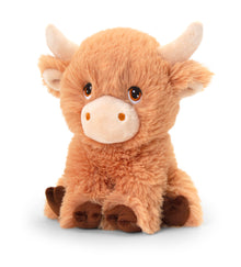Keel Toys 25cm Keeleco Shaggy Cow