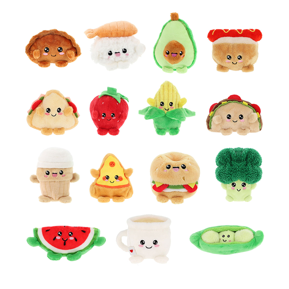 Keel Toys 8cm Food Bobballs 15 Asstd ( 1 chosen at random)