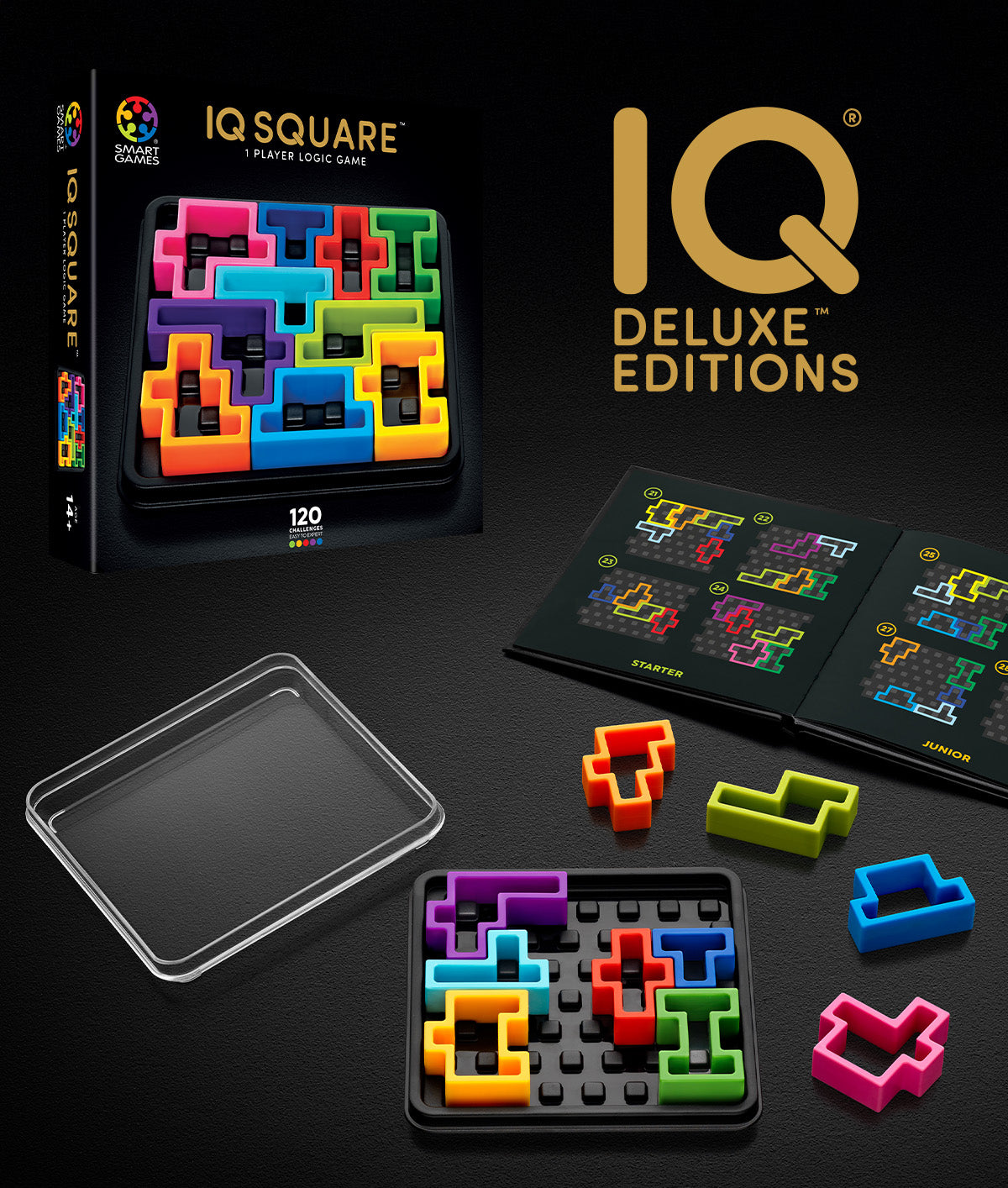 Smart Games IQ Deluxe Edition Square