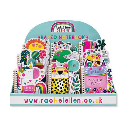 Rachel Ellen Shaped Notebooks (1 Chosen at Random)