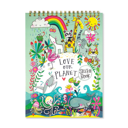 Rachel Ellen Sketchbook - Love Our Planet