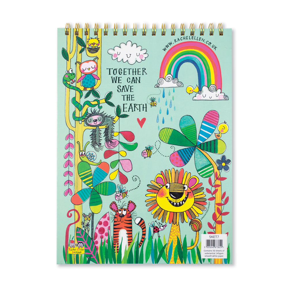 Rachel Ellen Sketchbook - Love Our Planet