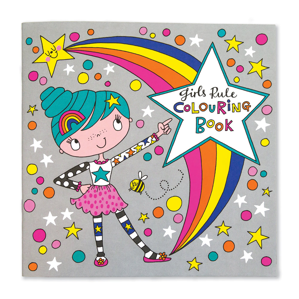 Rachel Ellen Girls Rule Colouring Book