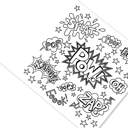 Rachel Ellen Super Hero Colouring Book