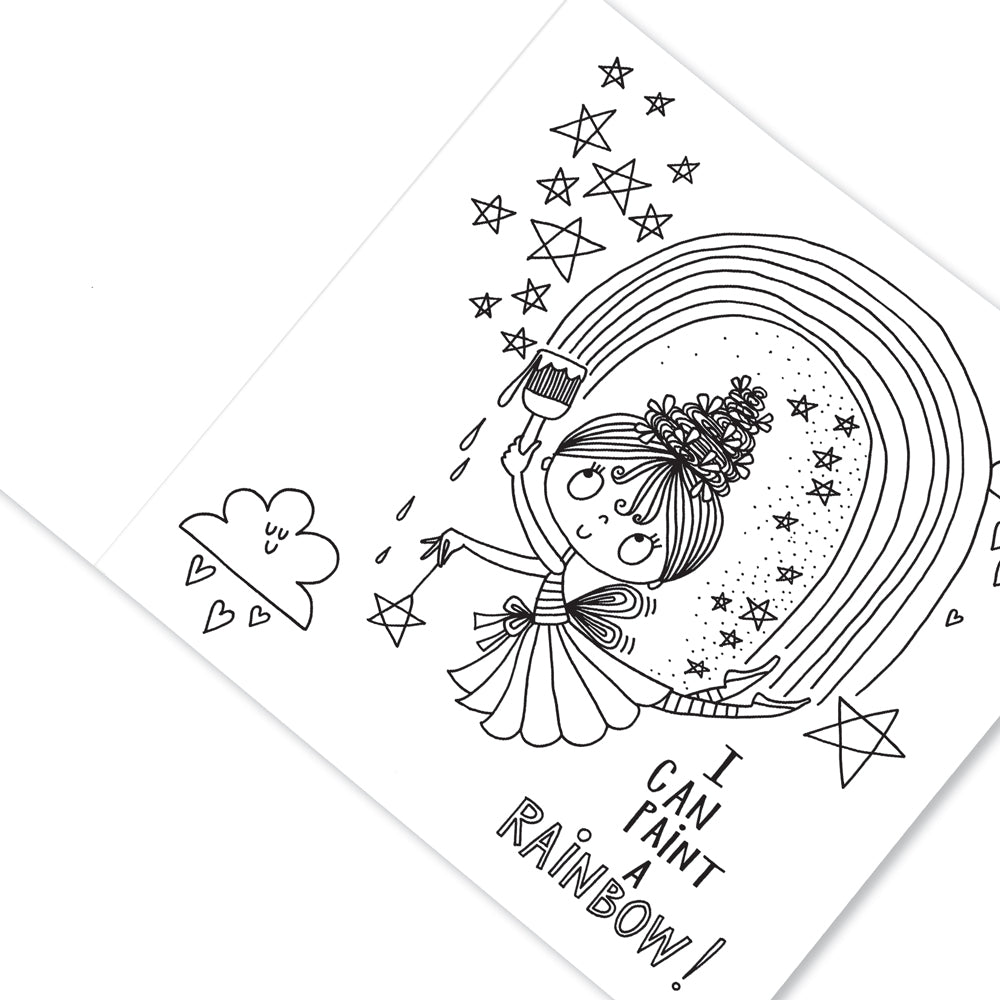 Rachel Ellen Magical Fairies Colouring Book