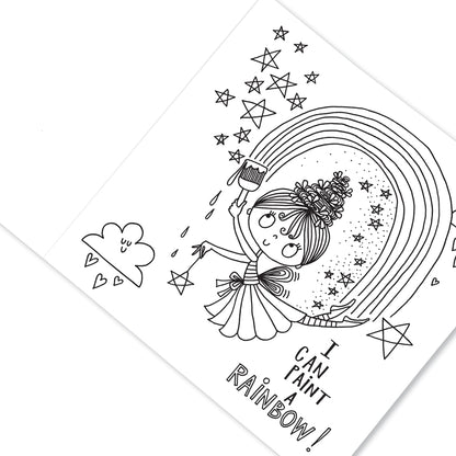 Rachel Ellen Magical Fairies Colouring Book