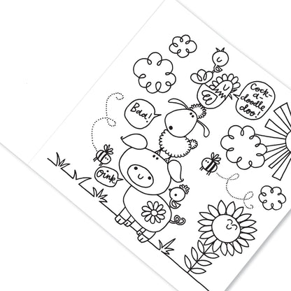 Rachel Ellen On The Farm Colouring Book