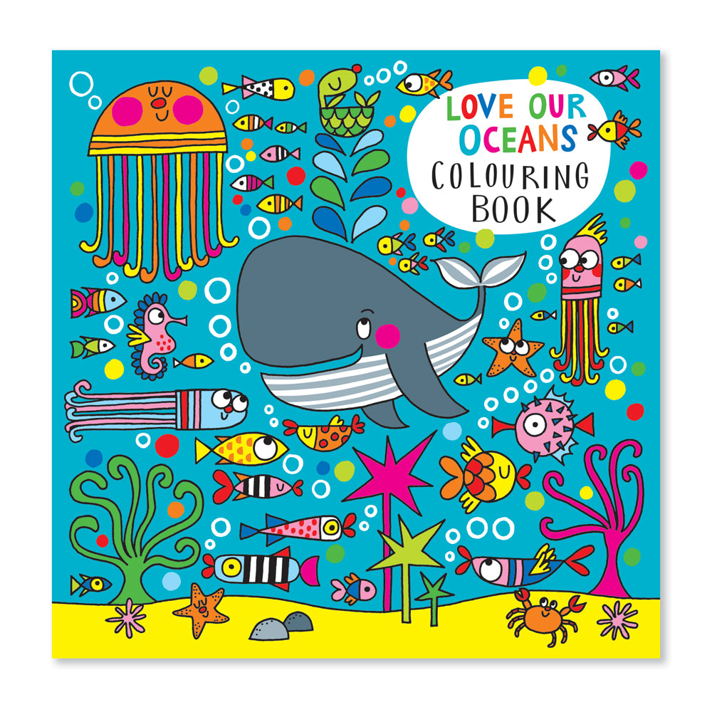 Rachel Ellen Love Our Oceans Colouring Books