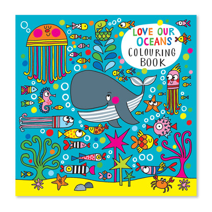 Rachel Ellen Love Our Oceans Colouring Books