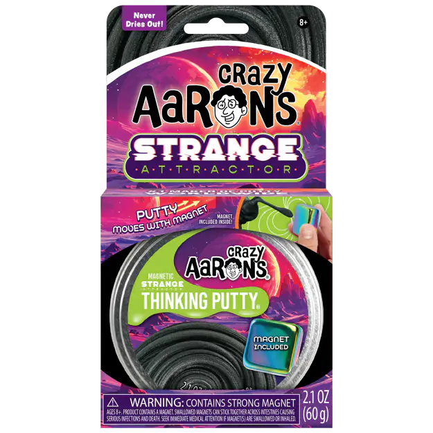 Crazy Aaron's  Thinking Putty 3.5" - Strange Attractor