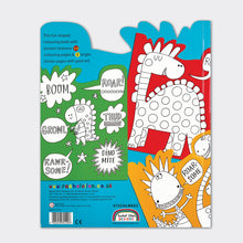 Rachel Ellen Dinosaur Die-Cut Colouring Book With Stickers