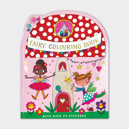 Rachel Ellen Fairy Die-Cut Colouring Book With Stickers