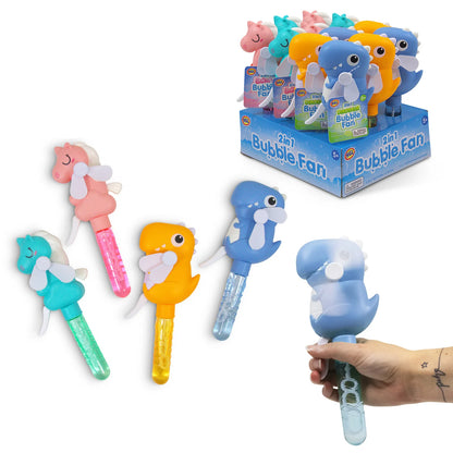 HGL Dinosaur & Unicorn Bubble Fan