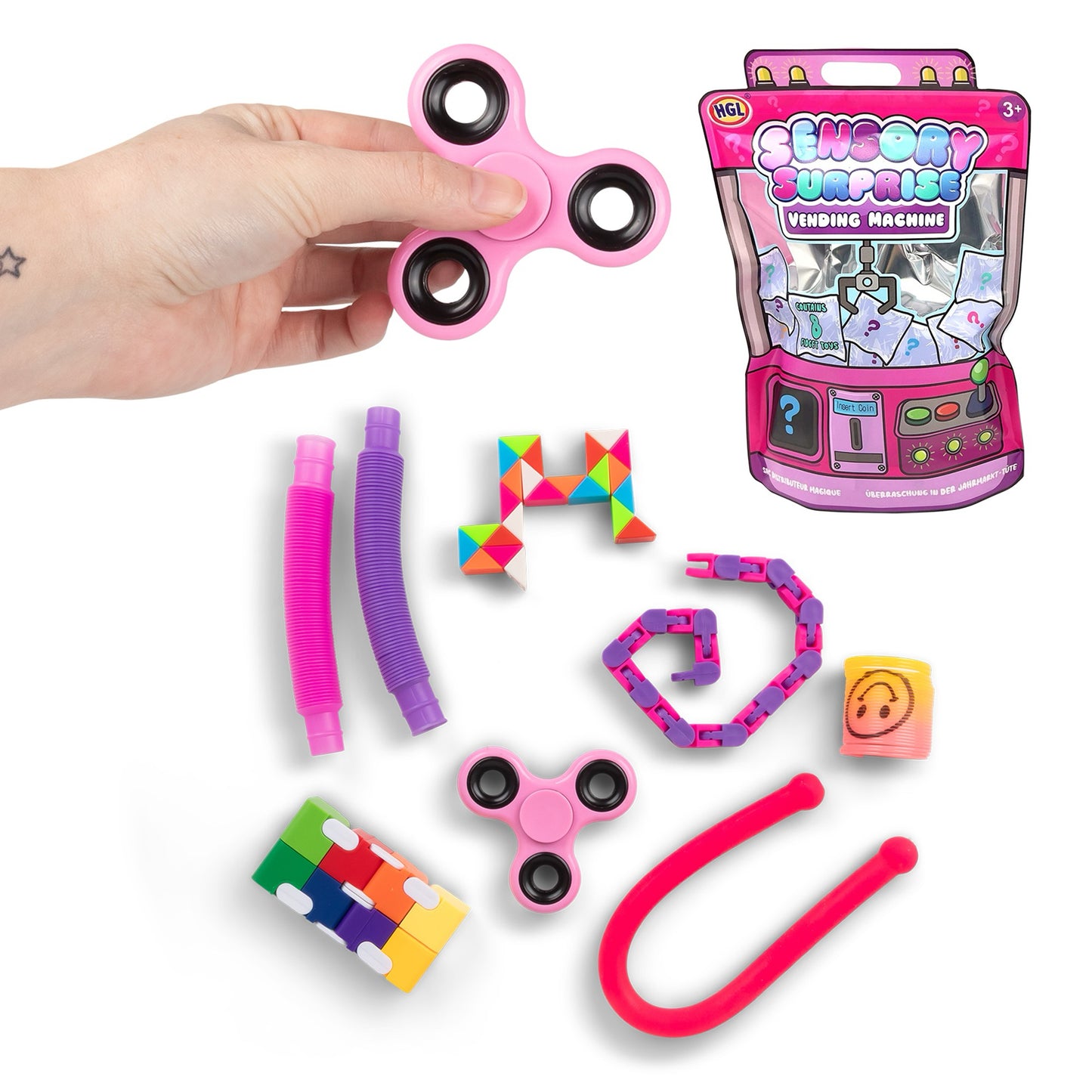 HGL Sensory Surprise Vending Machine, Pink