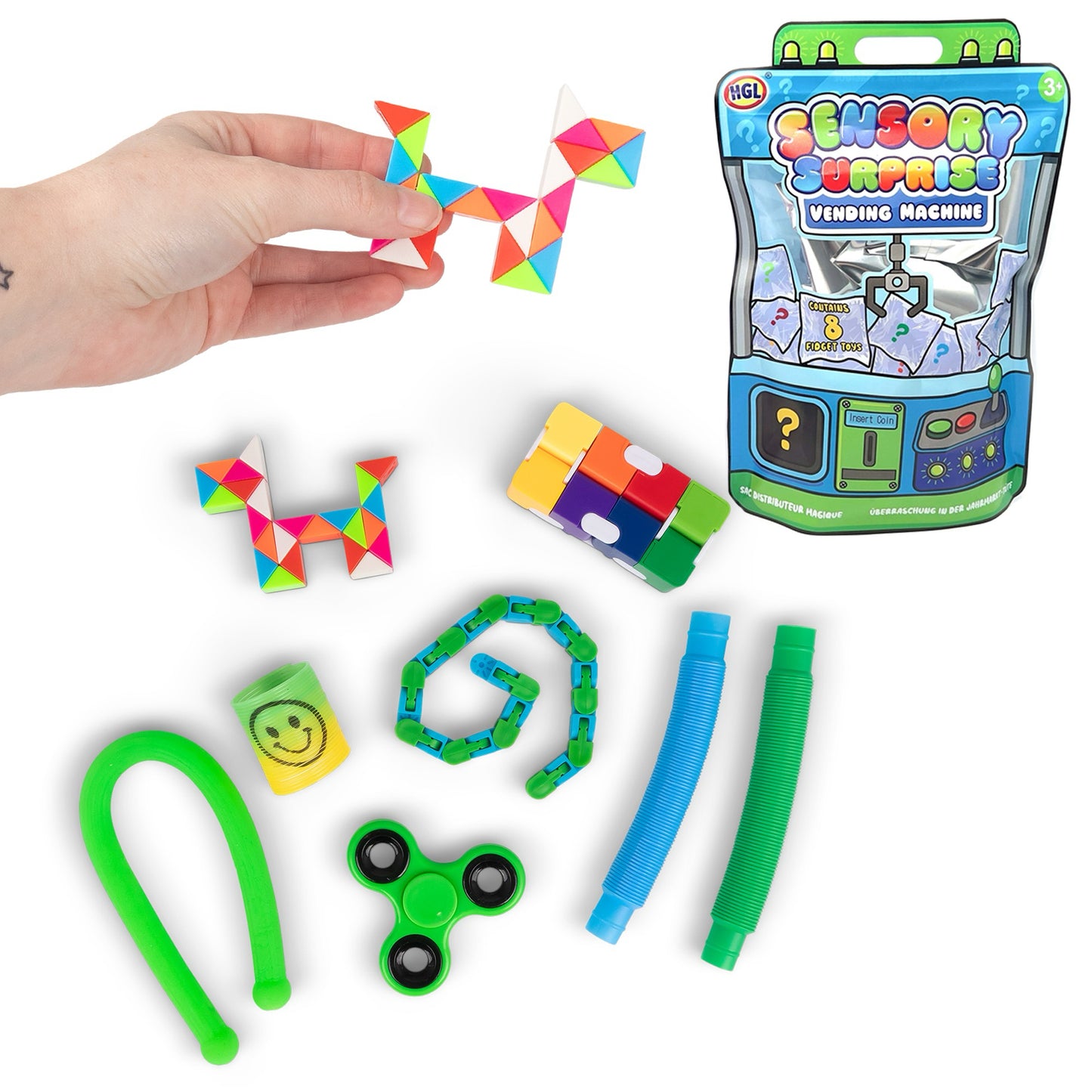 HGL Sensory Surprise Vending Machine, Blue