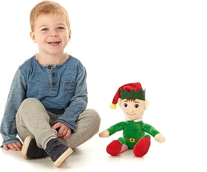 Keel Toys Festive Christmas Elf Plush Toy - 22cm