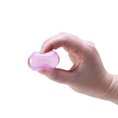 Schylling NeeDoh Nice Ice Baby Teenie Super Solid Squish Mini Cube Fidget Toy 4 Pack