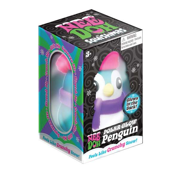 Schylling  Polar Glow Penguin Needoh (1 Chosen at Random)
