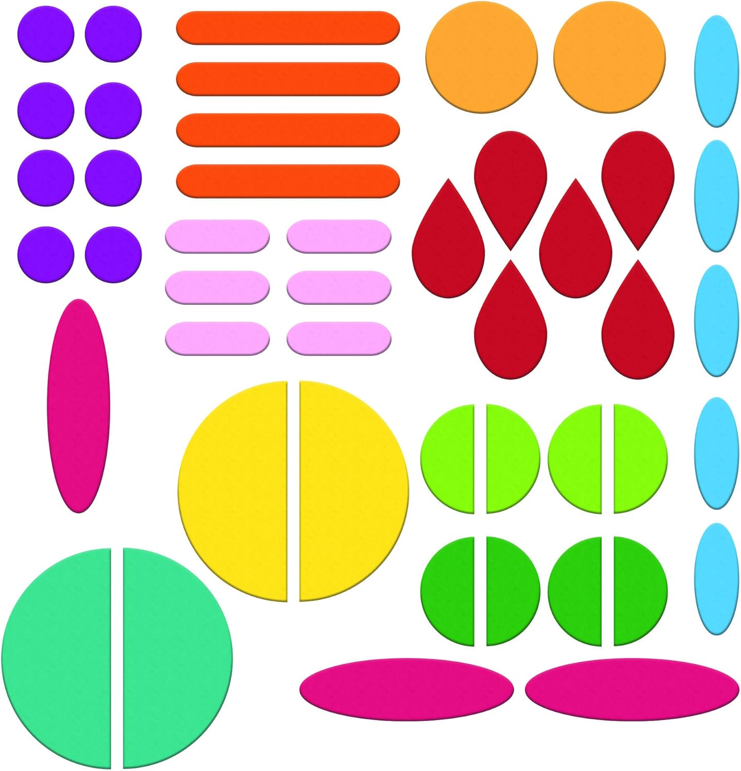 Fiesta Crafts Magnetic Shakers Pictures for Kids