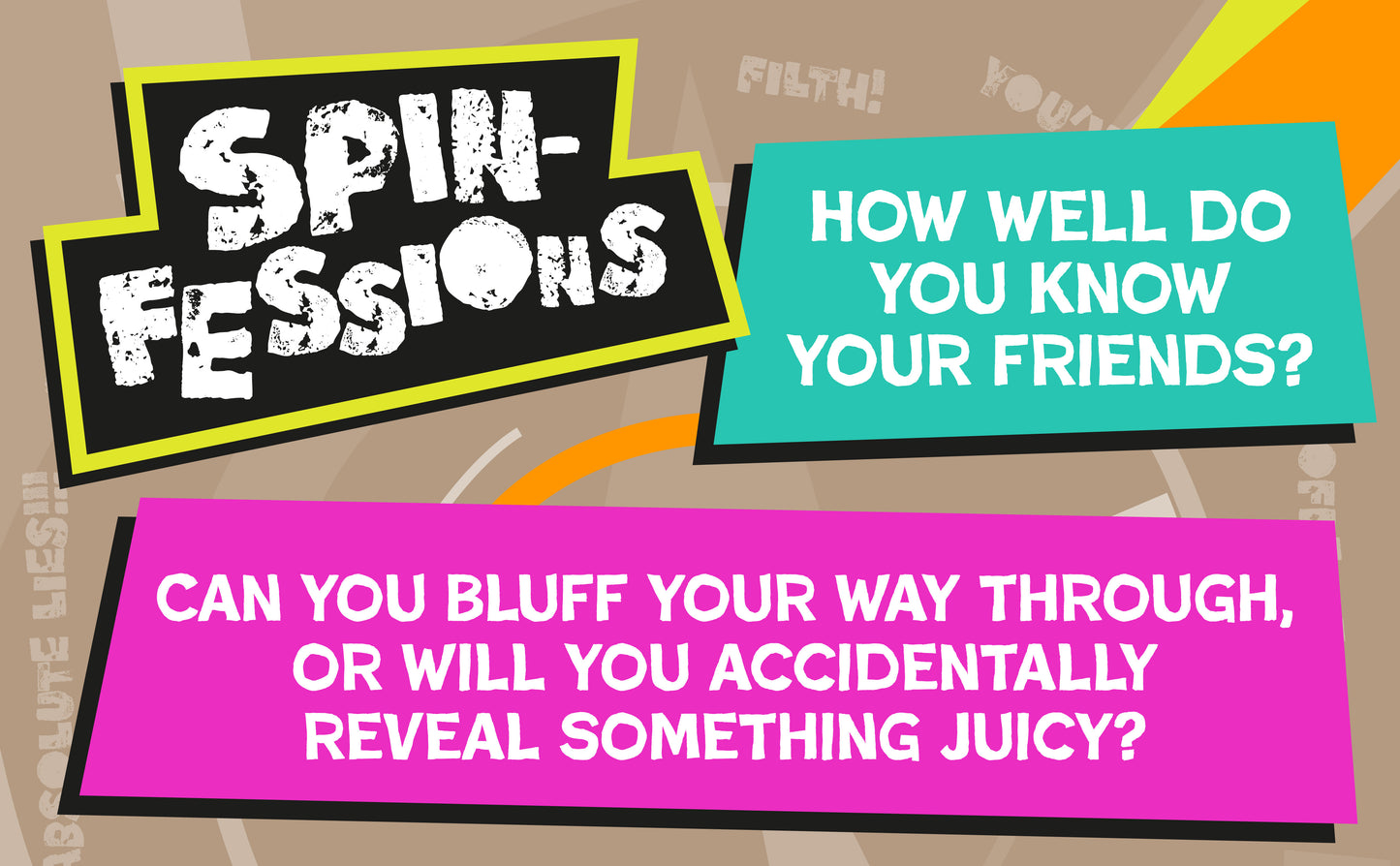 Tomy Spin-Fessions Game