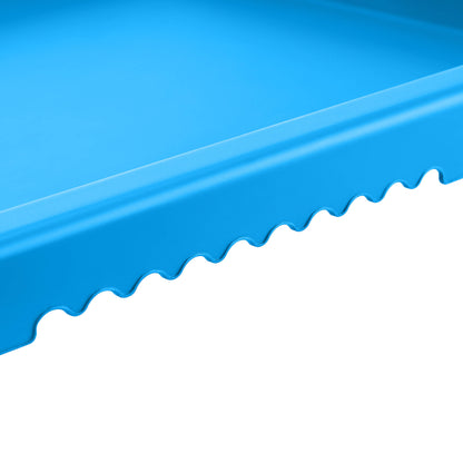 Plastic Play Tray Table for Indoor and Outdoor Play - Blue
