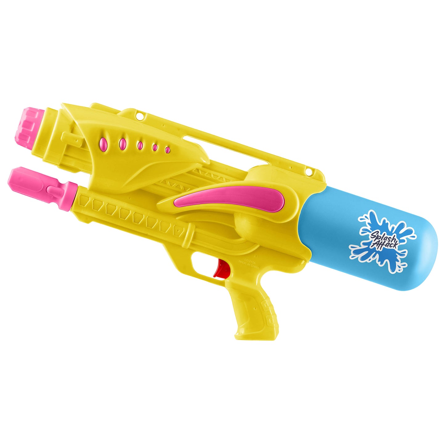 Splash Attack 57cm Action Water Gun (1 Colour Chosen At Random)
