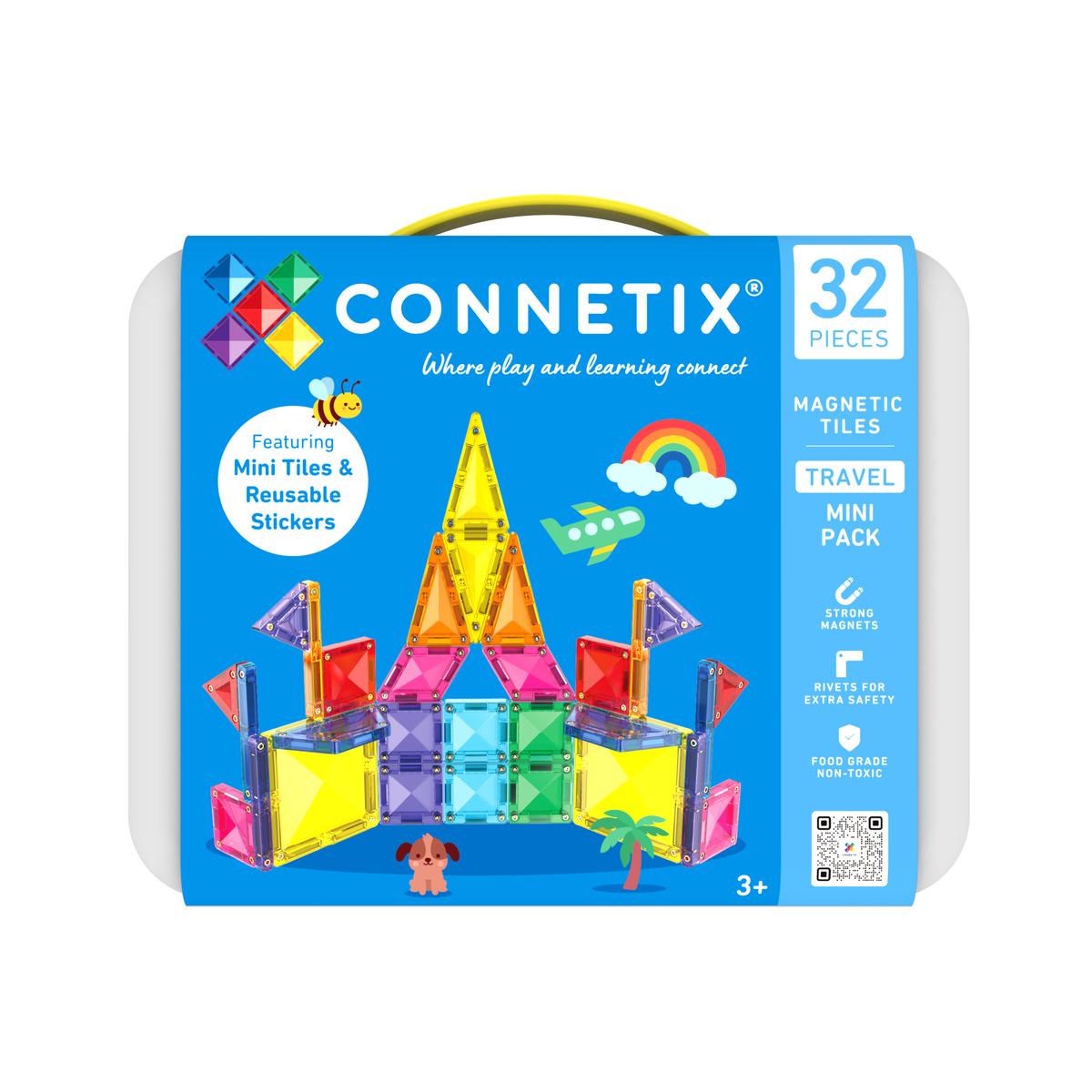 Connetix Tiles Travel Mini Pack 32 pc