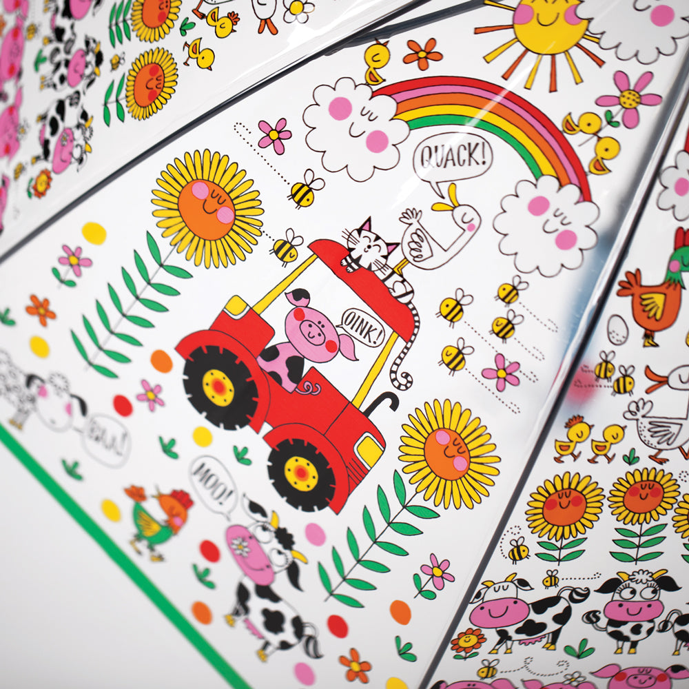 Rachel Ellen Umbrella - On The Farm