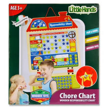 Little Hands Wooden Education Game Responsibility Chore Chart