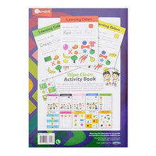 Ormond A4 14Pg Wipe Clean Activity Book WPen Colours & Shapes