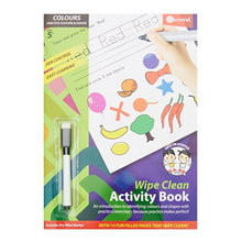 Ormond A4 14Pg Wipe Clean Activity Book WPen Colours & Shapes