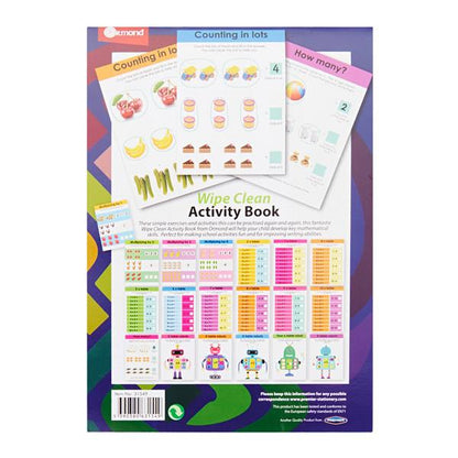 Ormond A5 22Pg Wipe Clean Activity Book WPen  Multiply
