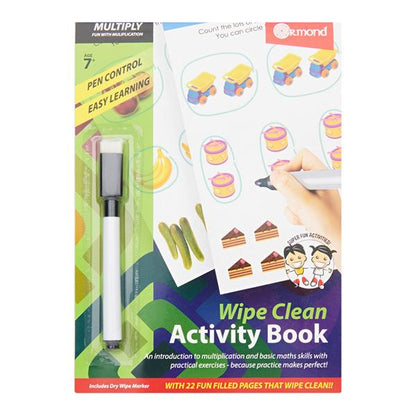 Ormond A5 22Pg Wipe Clean Activity Book WPen  Multiply