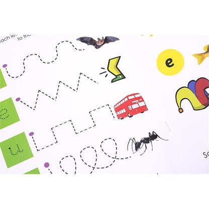 Ormond A4 14Pg Wipe Clean Activity Book Phonics