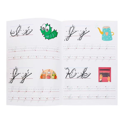 Ormond A4 14Pg Wipe Clean Activity Book Cursive