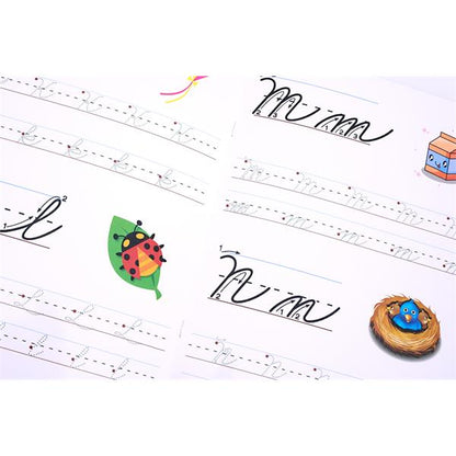 Ormond A4 14Pg Wipe Clean Activity Book Cursive