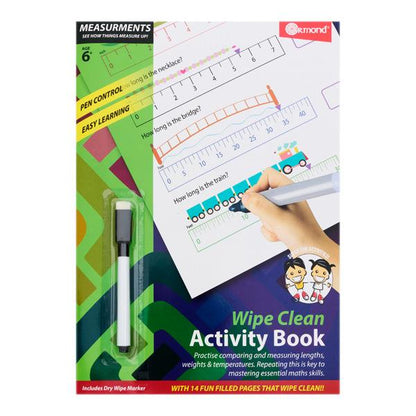 Ormond A4 14Pg Wipe Clean Activity Book Measurements