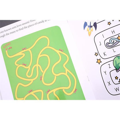 Ormond A4 14Pg Wipe Clean Activity Book Mazes