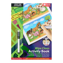 Ormond A4 14Pg Wipe Clean Activity Book Spot The Difference