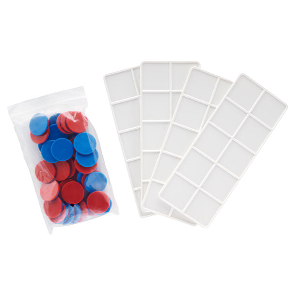 Clever Kidz  Ten Frame Maths Game  44 Pce