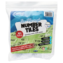 Clever Kidz  See Through Number Tiles  101 Blocks