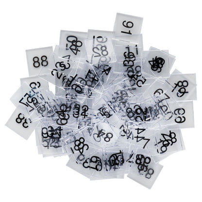 Clever Kidz  See Through Number Tiles  101 Blocks