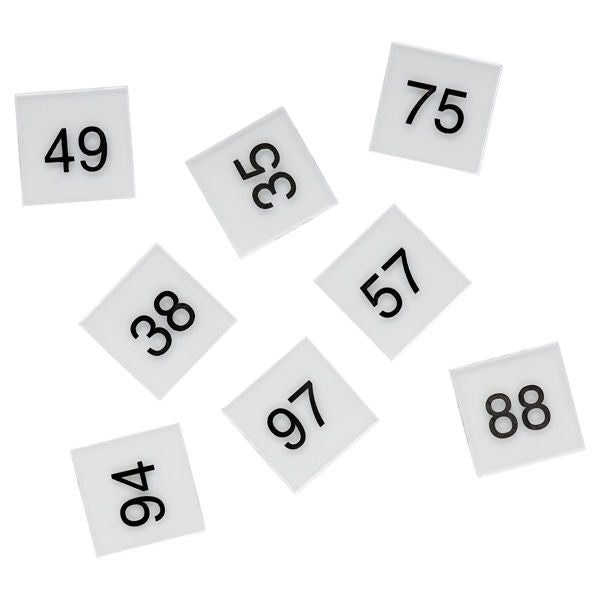 Clever Kidz  See Through Number Tiles  101 Blocks
